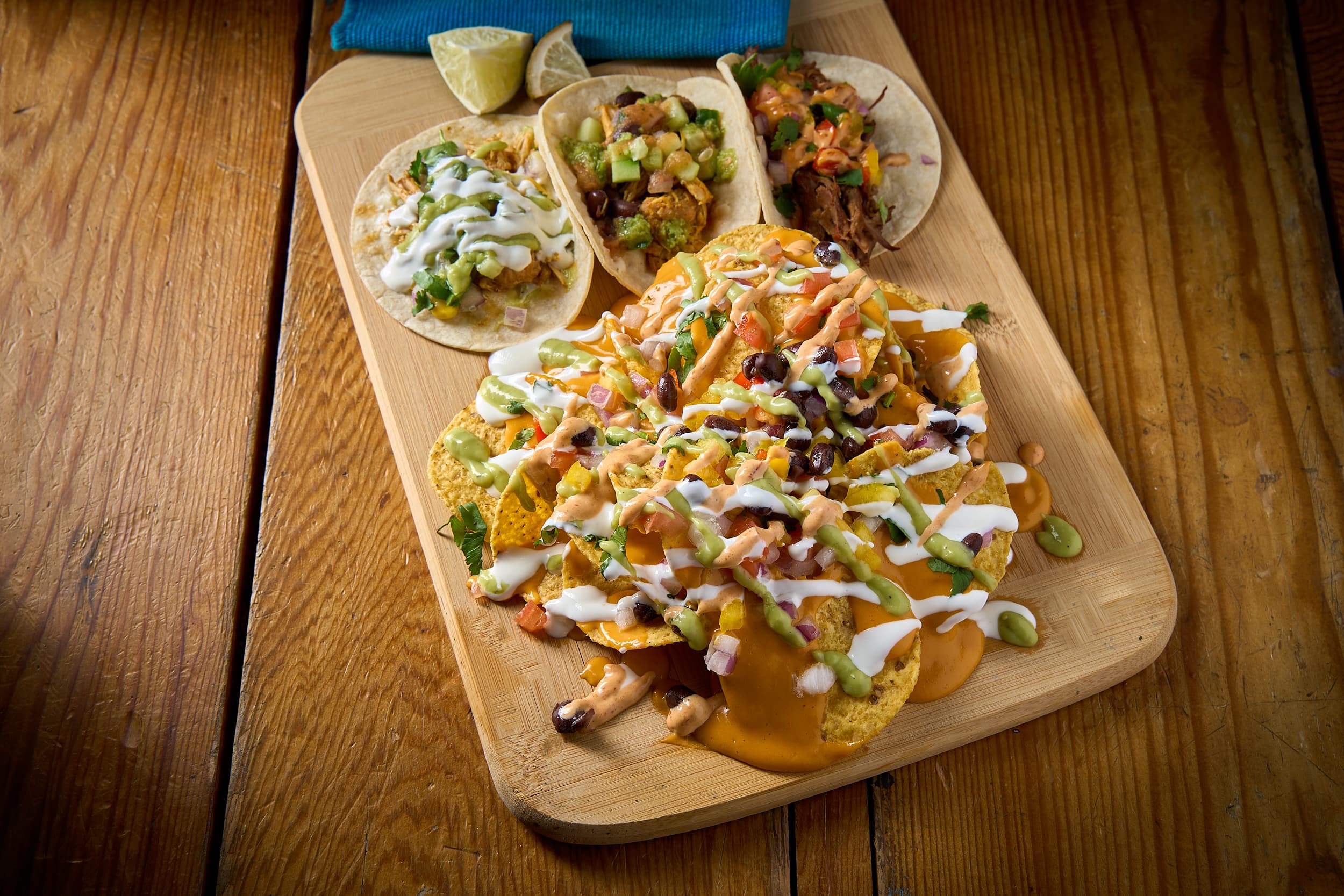 Tacos et nachos frais Los TNT Tacos
